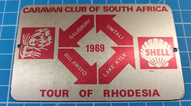 Rhodesia Caravan Club Momento