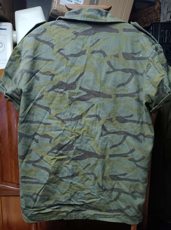 Straight out of Angola! SWAPO Camo Shirt - Very Rare!!
