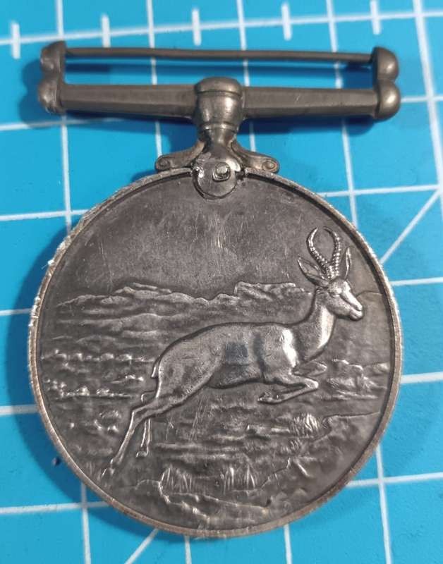 Full Size World War Two Silver Africa Service Medal:Strydom