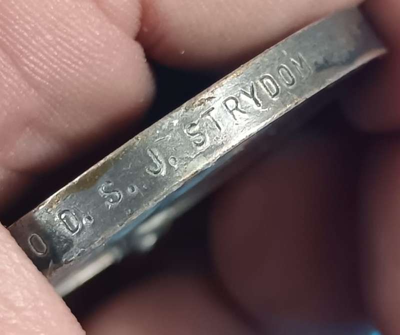 Full Size World War Two Silver Africa Service Medal:Strydom