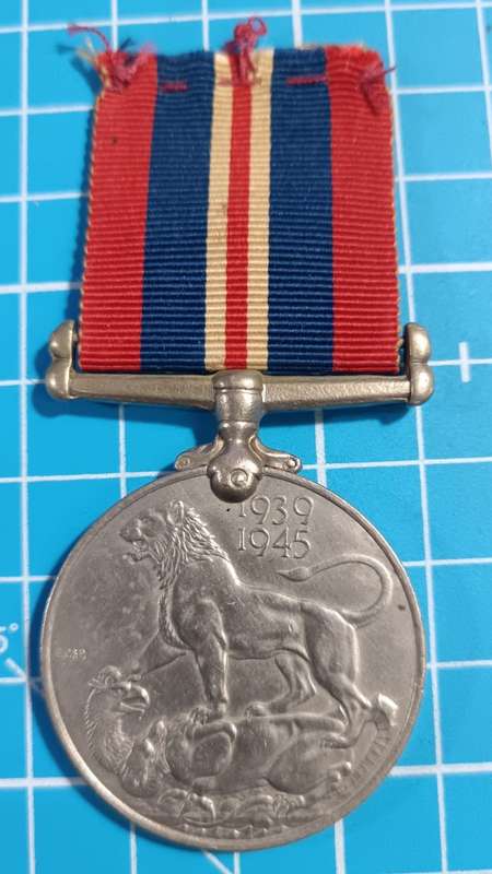 Full Size World War Two War Medal