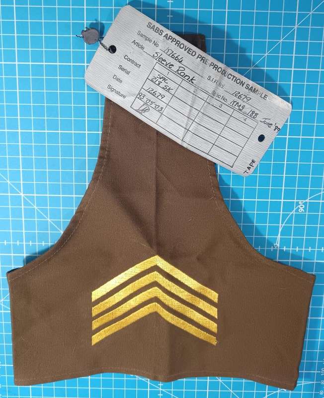 SADF - Army School Cadets Rank Brassard