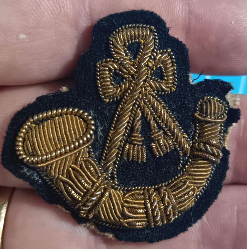 SADF - Army Bugler Badge ( Bullion Wire )