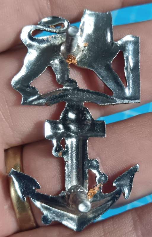 SADF - Navy Police Cap Badge
