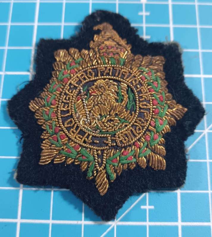 Zimbabwe Police Bullion Wire Cap Badge