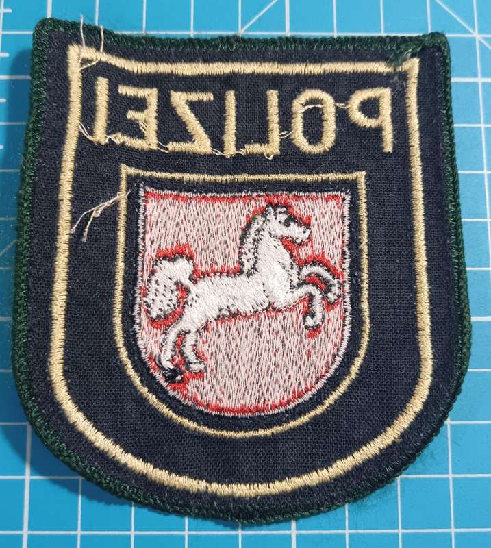 International - German Police Patch Badge