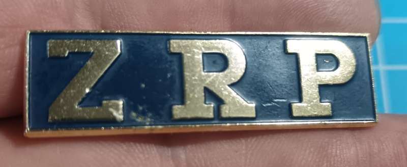 Zimbabwe - Police Shoulder Title