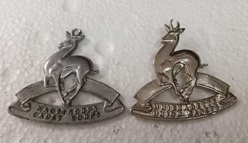 SADF - School Cadets Cap Badges