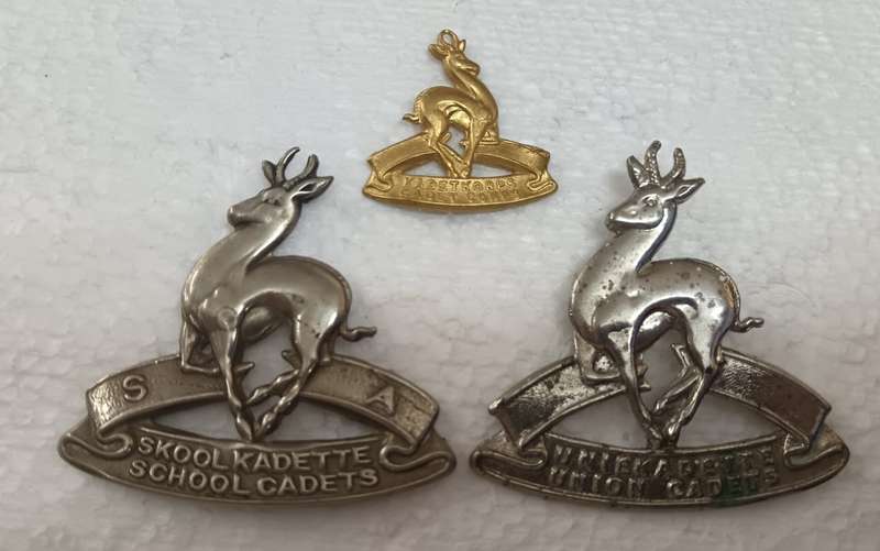 SADF - School Cadets Badge Lot