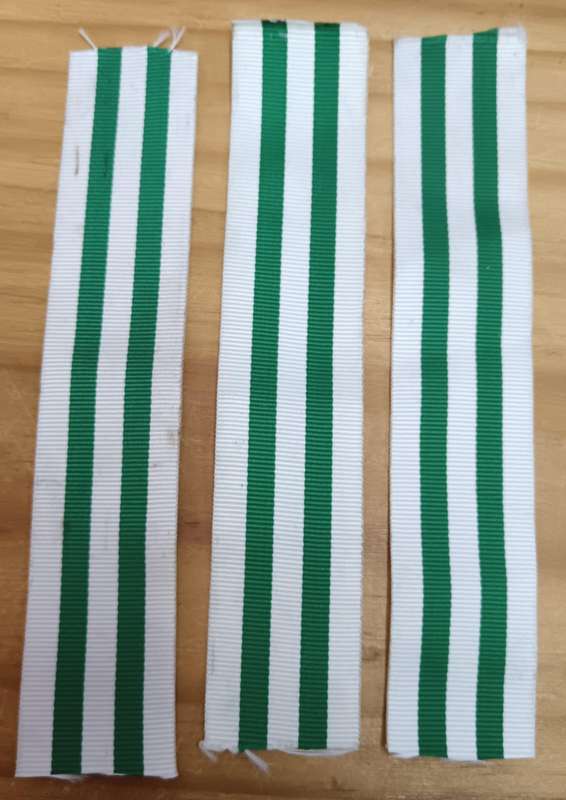 SADF - Good Service Medal Ribbon - 15 CM