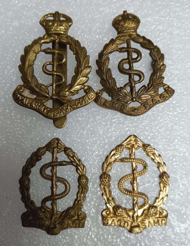 Royal Army Medical Corps Badge Lot
