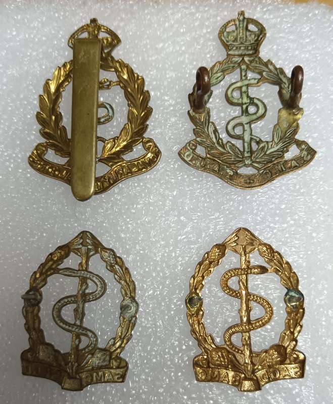Royal Army Medical Corps Badge Lot