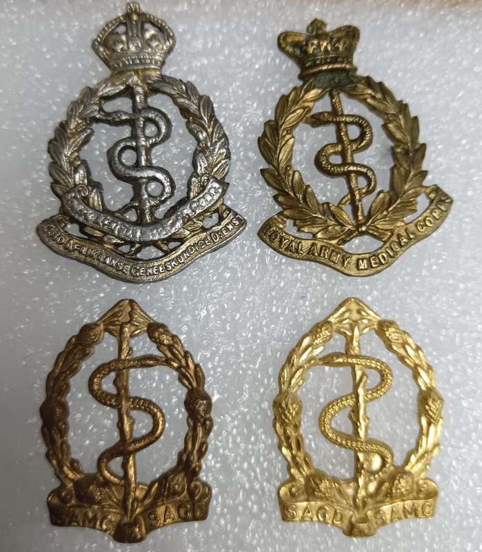 Royal Army Medical Corps Badge Lot