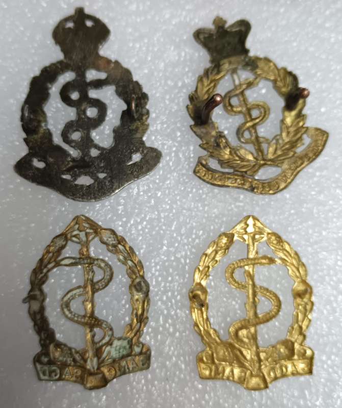Royal Army Medical Corps Badge Lot