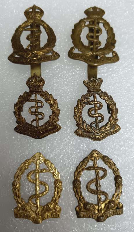 Royal Army Medical Corps Badge Lot