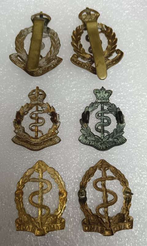 Royal Army Medical Corps Badge Lot