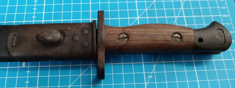 Pattern 1907 Byonet with Scabbard Dated 1941