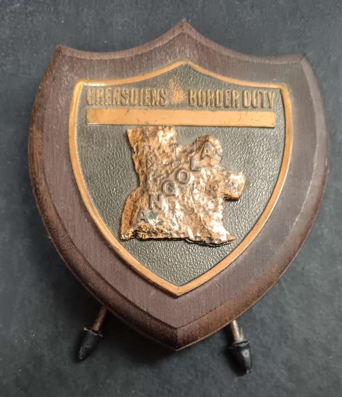SADF - Border Duty Plaque