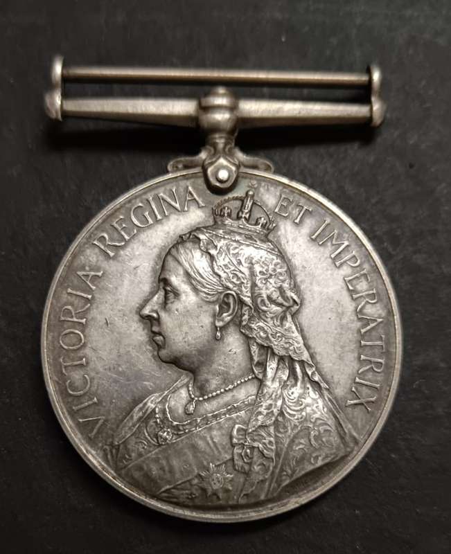 Full Size Boer War QSA Medal:PTE J.C Eckley ( Steynsburg Town Guard )