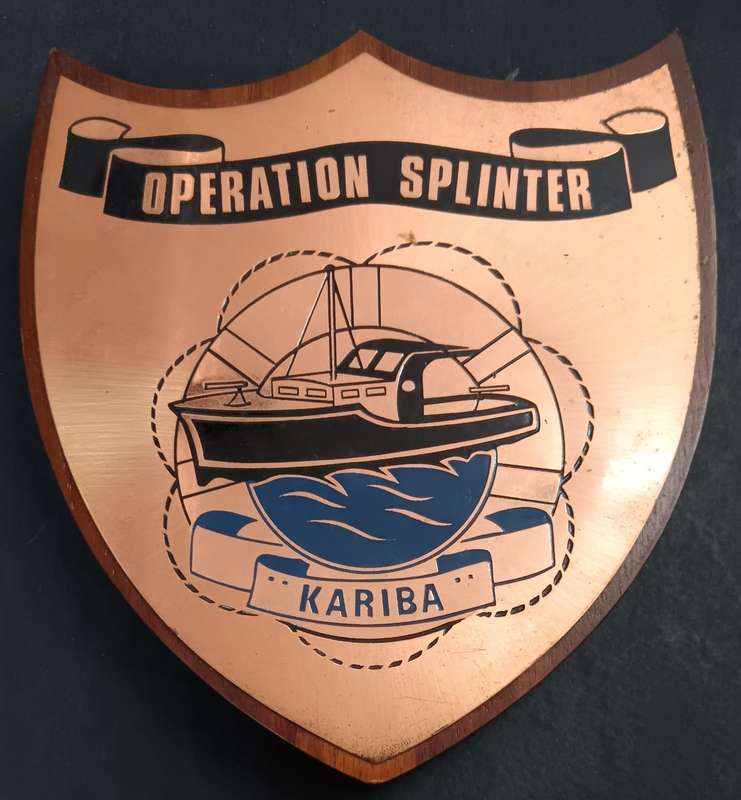 Rhodesia - Operation Splinter Plaque