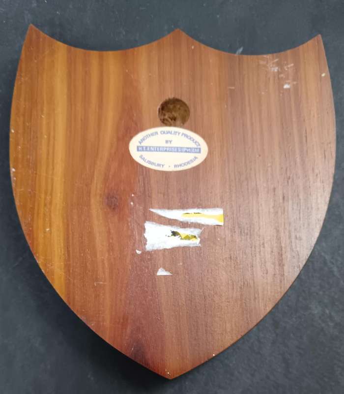Rhodesia - Operation Trasher Plaque
