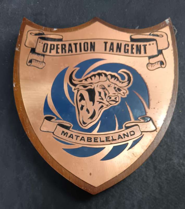 Rhodesia - Operation Tanget Plaque