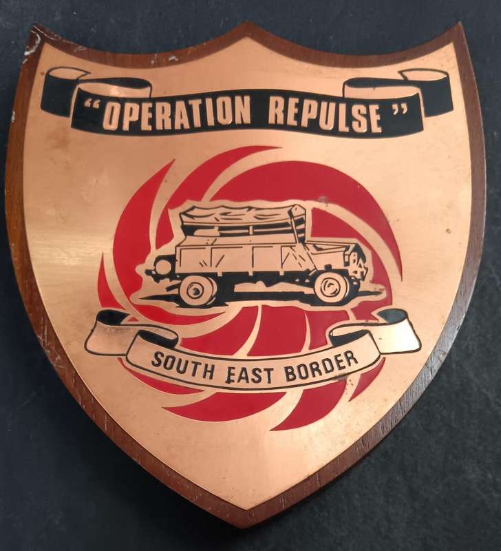 Rhodesia - Operation Repulse Plaque