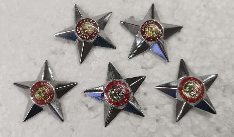 SADF/SANDF - Rank Star Lot ( 5 Per Set - 6 Sets Available )