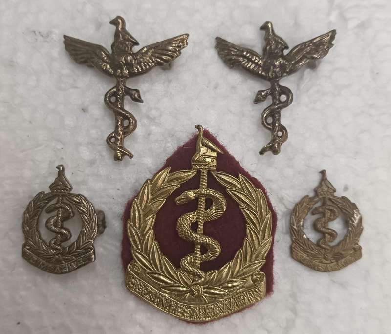 Zimbabwe - Airforce/Medical Corps Badge Lot