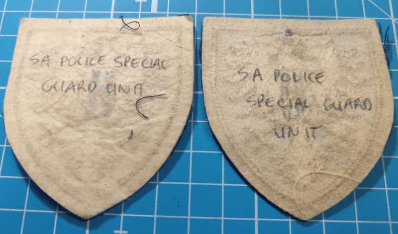 SAP - Special Guard Unit Shoulder Flash Pair