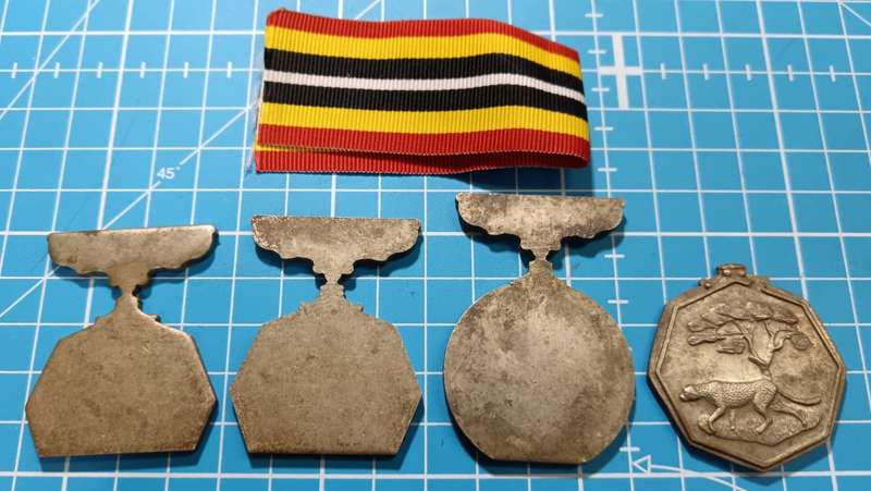 SADF - Southern Africa Medal Lot Made from a Russian T5 Tank