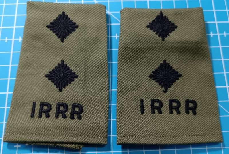 Rhodesia - Royal Rhodesia Regiment Slip on Ranks