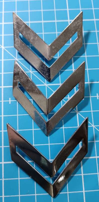 SADF - Metal Rank Badges