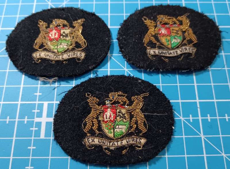 SADF - Navy Warrant Officer Ranks ( Bullion Wire )