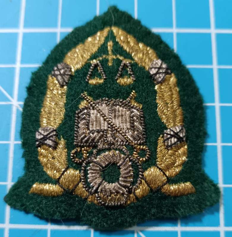 South African Correctional Services Cap Badge