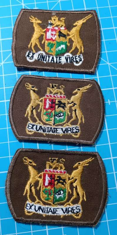SADF - Warrant Officer Rank Badges