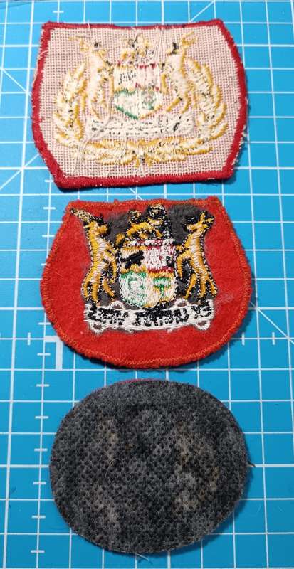 SADF - Regimental Sergeant Major Rank Badges