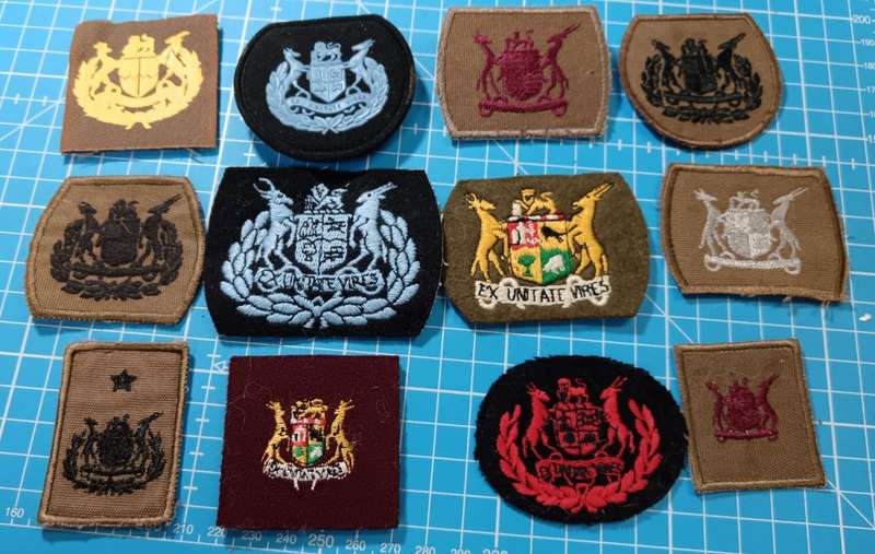 SADF - Rank Badge Lot