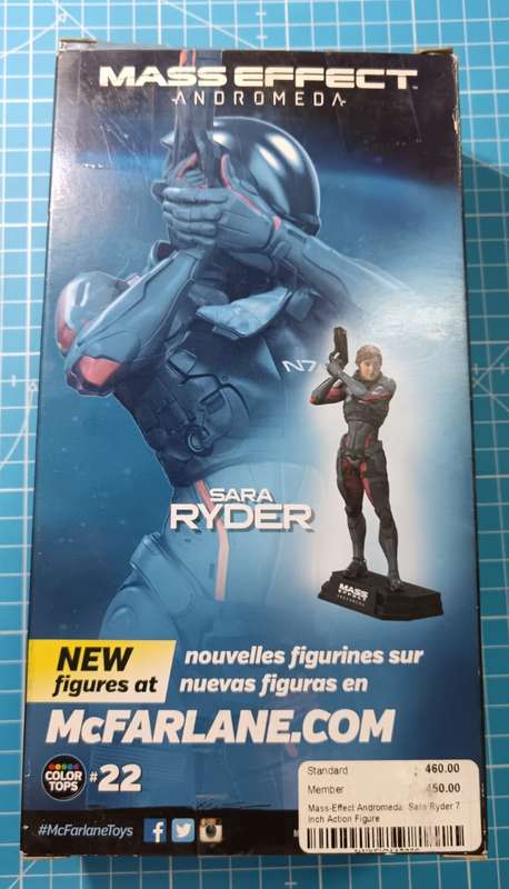McFarlane Toys Mass Effect Andromeda Sara Ryder Collectible Action Figure