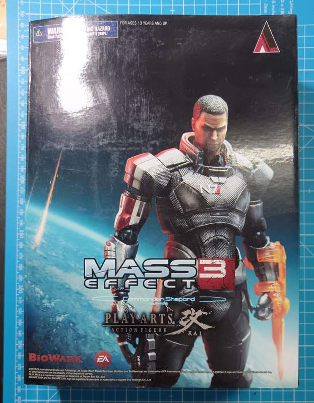 Square-Enix Mass Effect 3: Play Arts Kai Commander Shepard Action Figure
