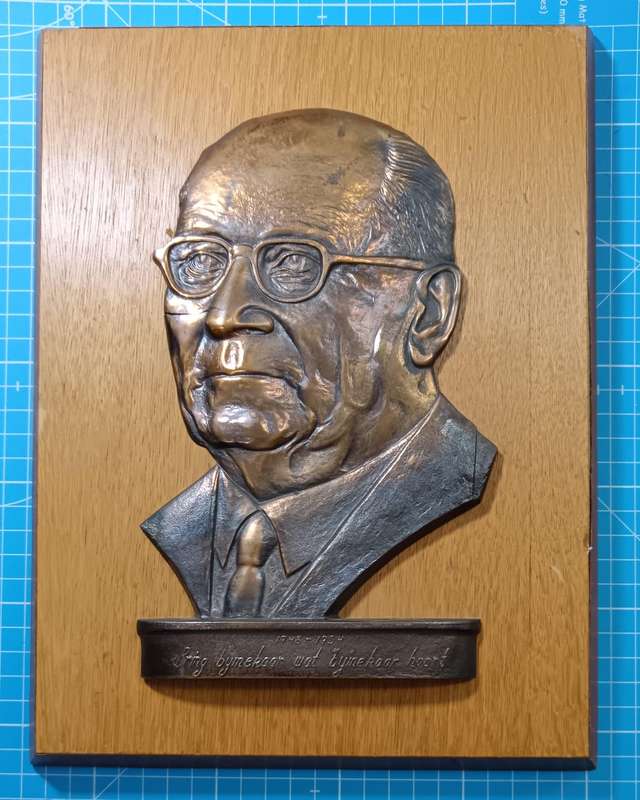 Collectible Piece - Bronze/Copper Mounted Bust