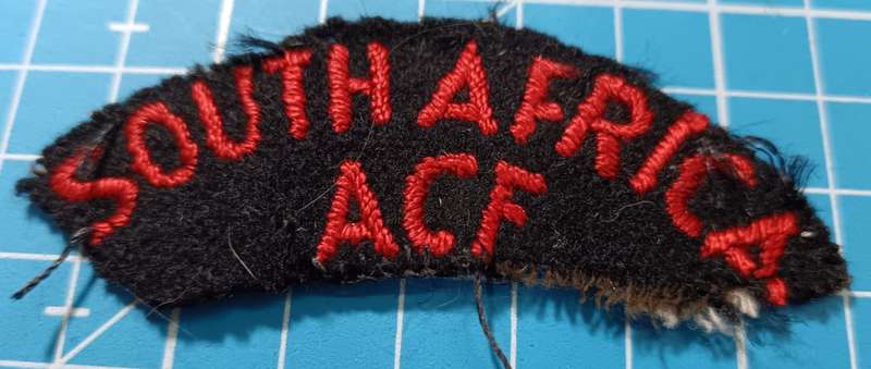 SADF - Navy Shoulder Title
