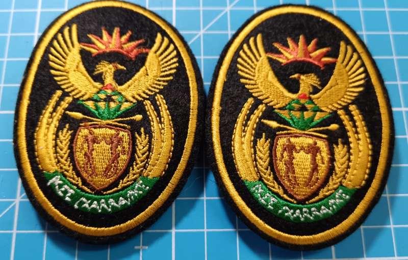 SANDF - Rank Badge Set