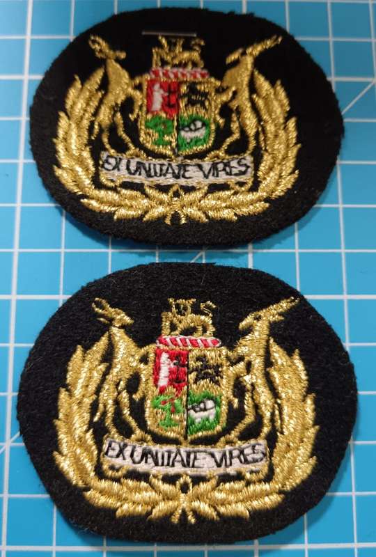 SADF - Navy Warrant Officer Ranks