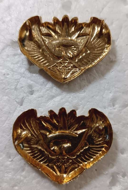 SANDF - Major Rank Badge Pair