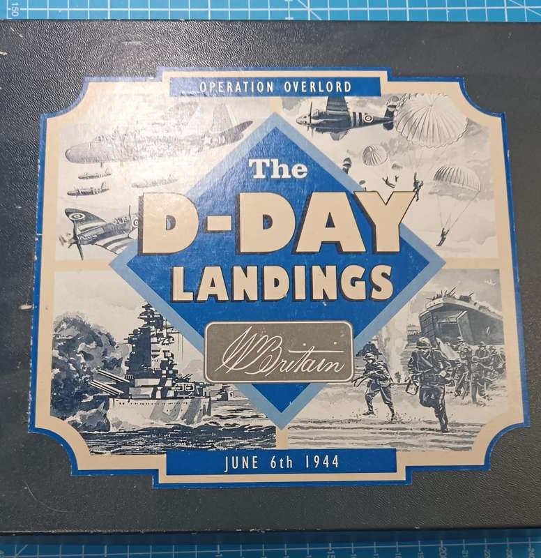 Britains Toy Soldier Set 8831 D-Day Landings Perfect Condition