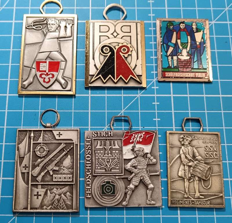 International - Swiss Shooting Medal Lot
