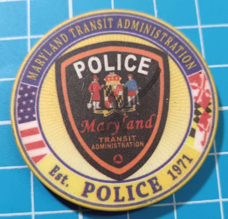 United States - Maryland Transport Police Challenge Coin