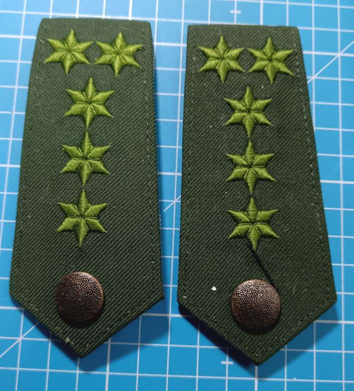 International - German Police Rank Pair