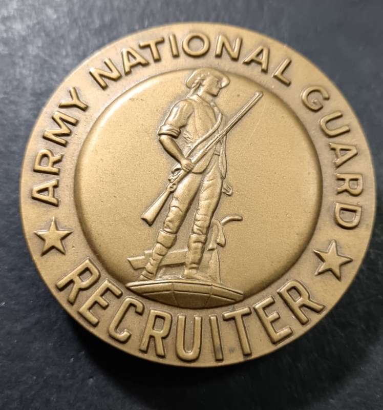 United States - Naional Army Recruiter Badge